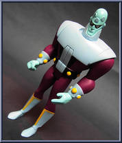 Brainiac from Justice League Unlimited - Blue Cards manufactured by Mattel [Loose]