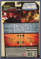 Goldface / Evil Star / Green Lantern (Kyle Rayner) from Justice League Unlimited - 3-Packs - DC Universe manufactured by Mattel [Back]