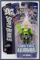 Lex Luthor from Justice League Unlimited - DC Super Heroes - Purple Cards manufactured by Mattel [Front]