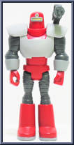 Rocket Red from Justice League Unlimited - DC Super Heroes - Orange Cards manufactured by Mattel [Loose]