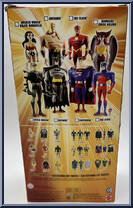 Superman (Yellow Logo) from Justice League Unlimited - 10" Scale - DC Super Heroes - Yellow Box manufactured by Mattel [Back]