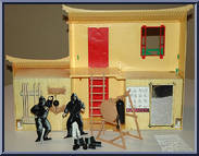 Attack Alley & Training Center from Karate Kid - Accessories manufactured by Remco [Loose]