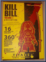 Bride (Yellow Clothes) from Kill Bill - Blind Boxed manufactured by Titan Merchandise [Back]