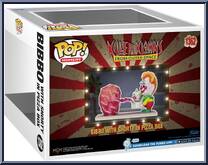 Bibbo with Shorty in Pizza Box from Killer Klowns from Outer Space - Pop! Moments manufactured by Funko [Back]
