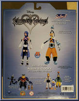 Aqua / Goofy from Kingdom Hearts - Series 2 manufactured by Diamond Select [Back]