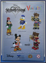 Donald from Kingdom Hearts - Vinimates manufactured by Diamond Select [Back]