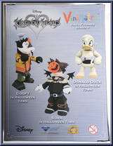 Donald Duck (In Halloween Town) from Kingdom Hearts - Vinimates manufactured by Diamond Select [Back]
