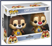 Chip and Dale from Kingdom Hearts - Pop! Sets manufactured by Funko [Front]