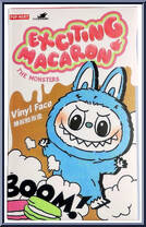 Toffee from Labubu - The Monsters - Blind Boxes - Exciting Macaron manufactured by Pop Mart [Front]