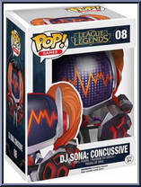 DJ Sona: Concussive from League of Legends - Pop! Vinyl Figures manufactured by Funko [Front]