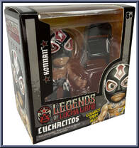 Konnan (Black Costume) from Legends of Lucha Libre - Mini manufactured by Boss Fight Studio [Front]