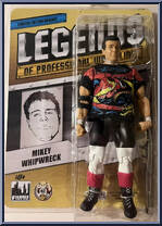 Mikey Whipwreck (Pink Ankles) from Legends of Professional Wrestling - Yellow Cards manufactured by Figures Toy Company [Front]