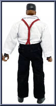 Mr. Hughes from Legends of Professional Wrestling - Yellow Cards manufactured by Figures Toy Company [Loose]