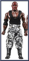 New Jack (Bloody) from Legends of Professional Wrestling - Yellow Cards manufactured by Figures Toy Company [Loose]