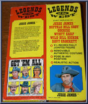 Jesse James from Legends of the West - 9 1/2" Scale manufactured by Excel [Back]