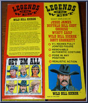 Wild Bill Hickock from Legends of the West - 9 1/2" Scale manufactured by Excel [Back]