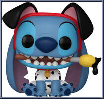 Stitch (As Pongo) from Lilo & Stitch - Pop! Vinyl Figures manufactured by Funko [Loose]