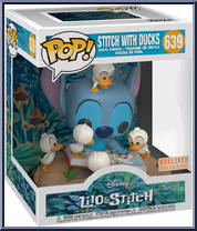 Stitch with Ducks (Deluxe) from Lilo & Stitch - Pop! Vinyl Figures manufactured by Funko [Front]