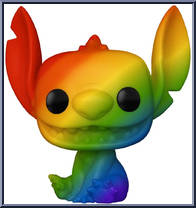 Stitch (Smiling) (Rainbow) from Lilo & Stitch - Pop! Vinyl Figures manufactured by Funko [Loose]