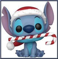 Stitch with Candy Cane from Lilo & Stitch - Pop! Albums manufactured by Funko [Loose]