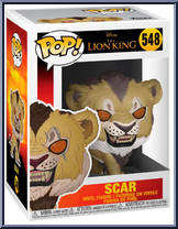 Scar (Live Action) from Lion King - Pop! Vinyl Figures manufactured by Funko [Front]