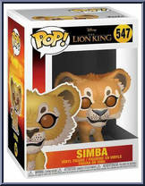 Simba (Live Action) from Lion King - Pop! Vinyl Figures manufactured by Funko [Front]