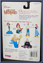 Ariel from Little Mermaid - Collectible Figures manufactured by Tyco [Back]