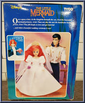 Ariel the Beautiful Bride from Little Mermaid - Basic Series manufactured by Tyco [Back]