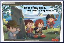 Outlander from Little People Collector - Basic Series manufactured by Fisher-Price [Back]
