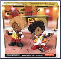 Salt-N-Pepa from Little People Collector - Basic Series manufactured by Fisher-Price [Back]