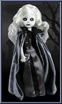 Siren (B&W) from Living Dead Dolls - Series  5 - Variants manufactured by Mezco [Loose]