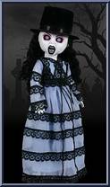 Tina Black from Living Dead Dolls - Series 10 manufactured by Mezco [Loose]