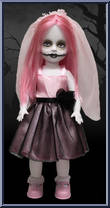 Tina Pink from Living Dead Dolls - Series 28 manufactured by Mezco [Loose]