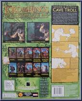 Cave Troll (Sound & Action) from Lord of the Rings - Fellowship of the Ring - Large Electronic Figures manufactured by Toy Biz [Back]