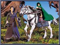 Arwen and Asfaloth (Green Box) Action Figure