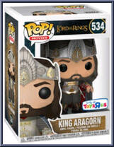 King Aragorn from Lord of the Rings - Pop! Vinyl Figures manufactured by Funko [Front]