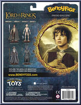 Frodo Baggins from Lord of the Rings - Bendyfigs manufactured by Noble Toys [Back]
