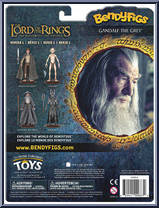 Gandalf the Grey from Lord of the Rings - Bendyfigs manufactured by Noble Toys [Back]