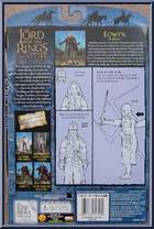 Eowyn (Armor) from Lord of the Rings - Return of the King - Series 2 manufactured by Toy Biz [Back]