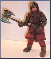 Gimli from Lord of the Rings - Return of the King - 12" Special Edition Collector Series manufactured by Toy Biz [Loose]