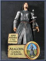 Aragorn (Council of Elrond) from Lord of the Rings - Trilogy - Epic Trilogy: Fellowship of the Ring manufactured by Toy Biz [Loose]