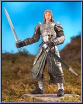 Faramir (Gondorian Armor with Sword Slashing Action) from Lord of the Rings - Trilogy - Return of the King - Series 2 manufactured by Toy Biz [Loose]