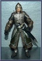 Faramir (Gondorian Armor with Sword Slashing Action) from Lord of the Rings - Trilogy - Return of the King - Series 2 manufactured by Toy Biz [Loose]