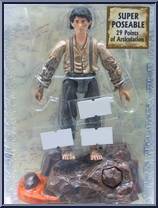Frodo (Mount Doom, Electronic Base) from Lord of the Rings - Trilogy - Return of the King - Series 5 manufactured by Toy Biz [Front]