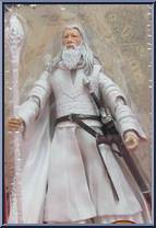 Gandalf the White (Staff Extending Action) from Lord of the Rings - Trilogy - Two Towers - Series 2 manufactured by Toy Biz [Front]