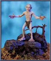 Gollum (Electronic Sound & Base) from Lord of the Rings - Trilogy - Two Towers - Series 2 manufactured by Toy Biz [Loose]
