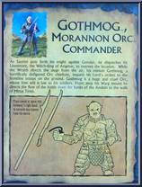 Gothmog from Lord of the Rings - Trilogy - Return of the King - Series 5 manufactured by Toy Biz [Back]