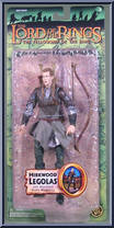 Legolas (Mirkwood) from Lord of the Rings - Trilogy - Fellowship of the Ring - Series 4 manufactured by Toy Biz [Front]