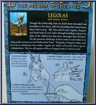 Legolas (Rohan Armor) from Lord of the Rings - Trilogy - Return of the King - Series 5 manufactured by Toy Biz [Back]