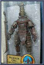 Mordor Orc Lieutenant from Lord of the Rings - Trilogy - Epic Trilogy: Return of the King manufactured by Toy Biz [Front]
